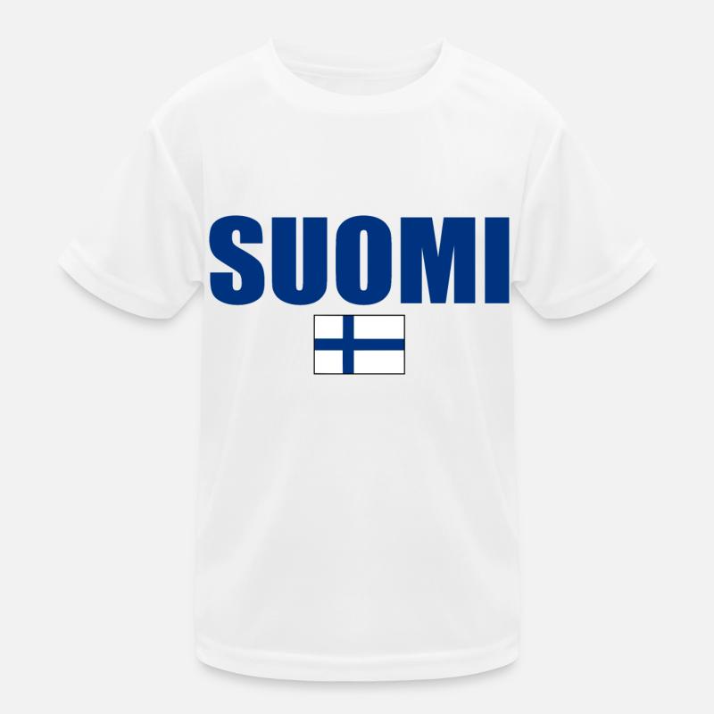 Suomi Kids Functional T-Shirt