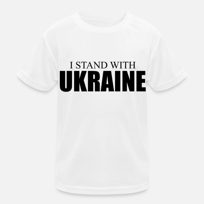 Ukraine Sieg Kinder Funktions-T-Shirt