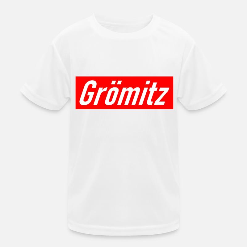 Grömitz - Slogan - Deutschland - Germany - Ostsee Kinder Funktions-T-Shirt