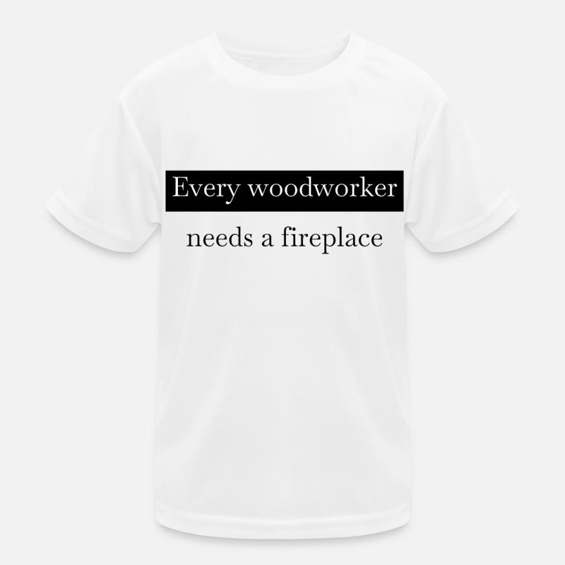 arboriculture funny woodworking daddesign Kids Functional T-Shirt