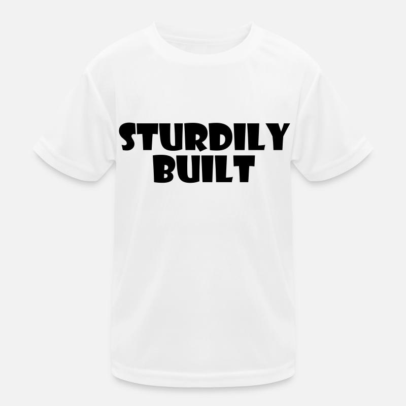 Staemmig built - lettering Kids Functional T-Shirt
