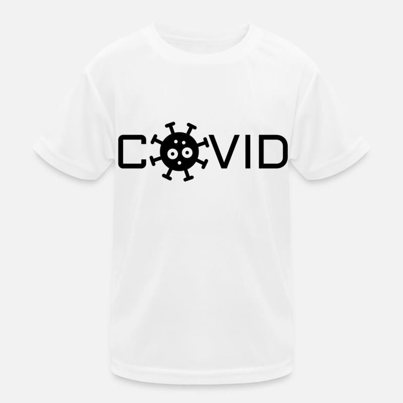 Covid mignon T-shirt sport Enfant