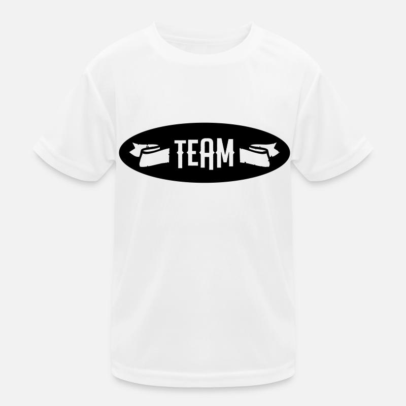 team Kinder Funktions-T-Shirt