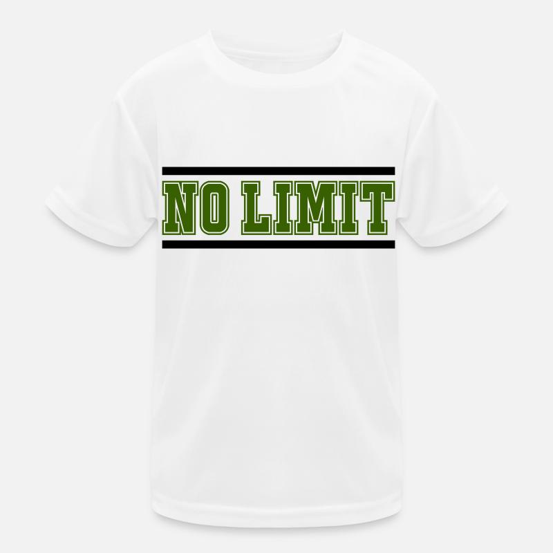 Pas de limite T-shirt sport Enfant