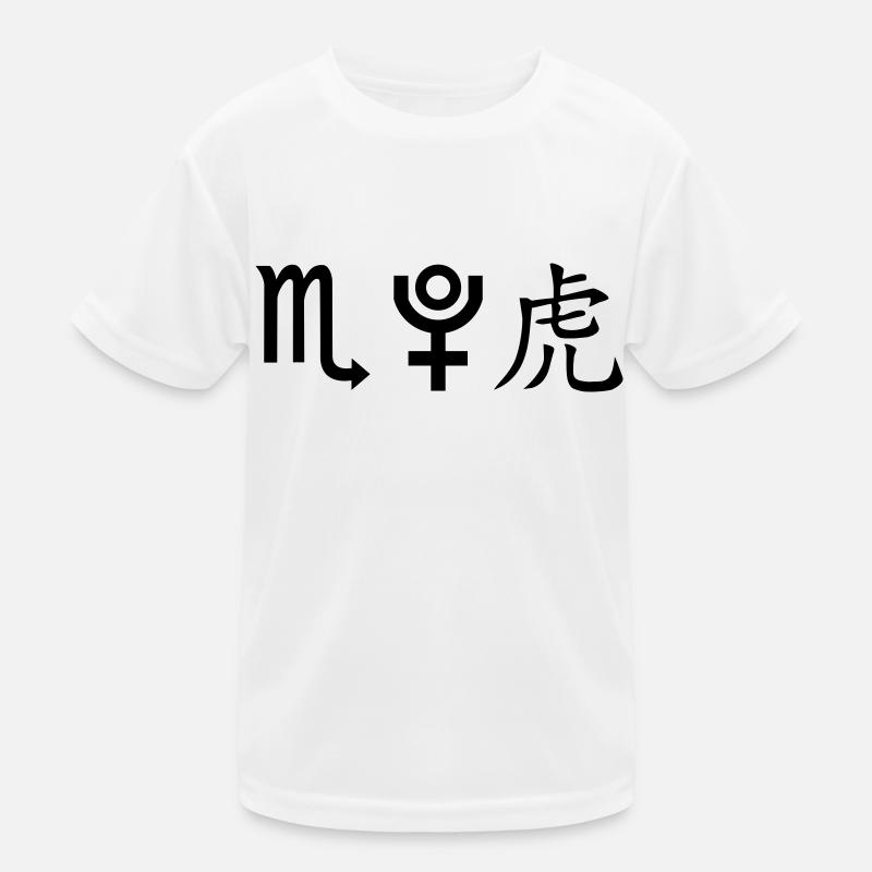 skorpion pluto tiger Kinder Funktions-T-Shirt