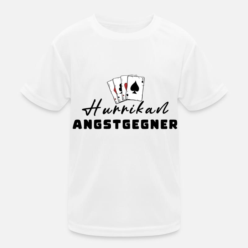 Adversaire de la peur de l’ouragan T-shirt sport Enfant