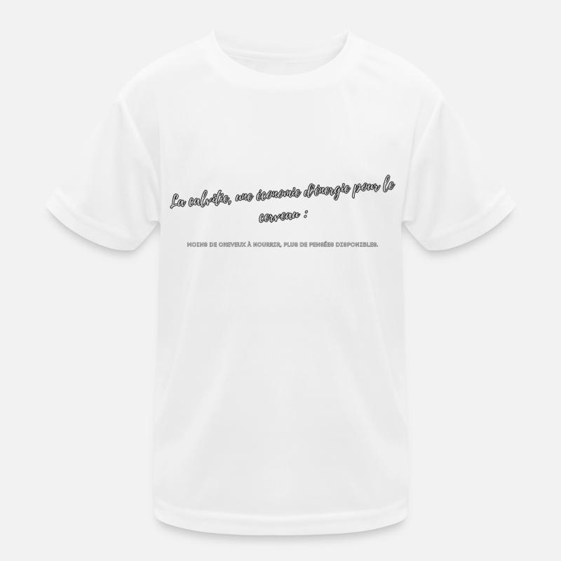 Baldness Kids Functional T-Shirt