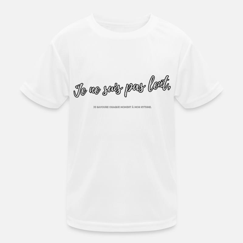 Langsam Kinder Funktions-T-Shirt