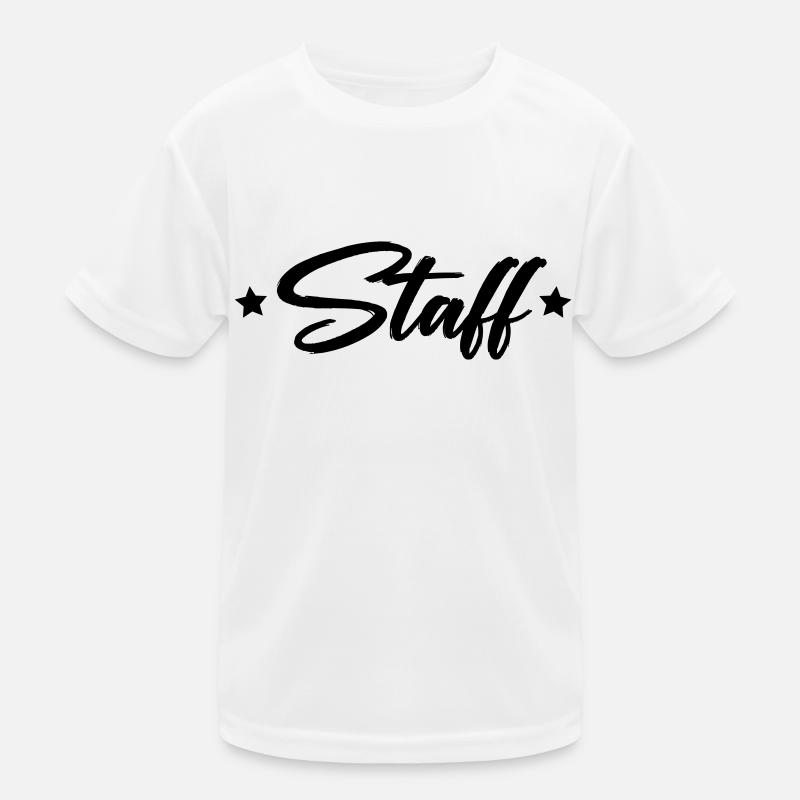 staff Kinder Funktions-T-Shirt