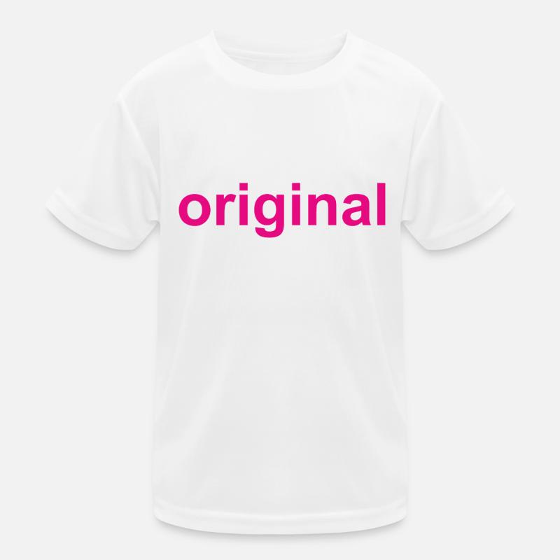 original - echt - Einzelstück Kinder Funktions-T-Shirt