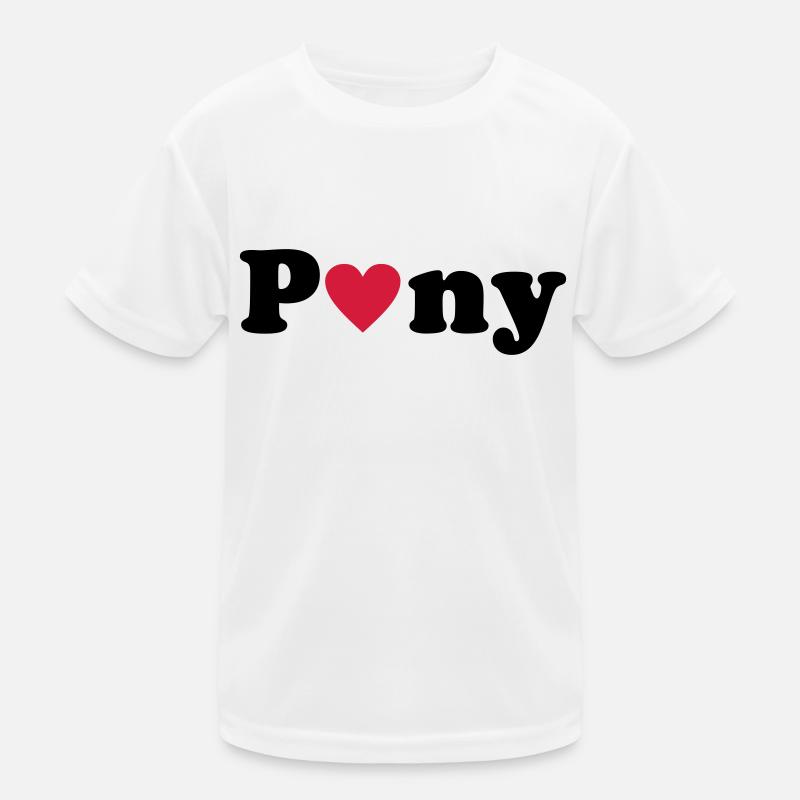 Pony Kinder Funktions-T-Shirt