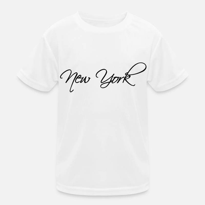 New York Kinder Funktions-T-Shirt