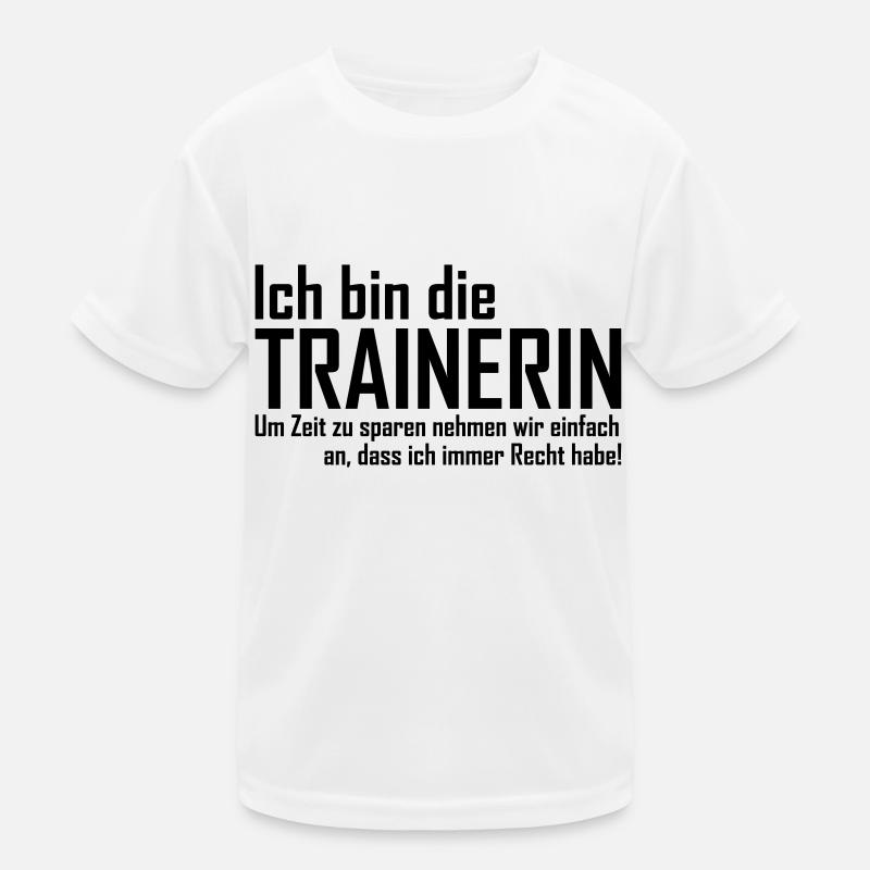 Trainerin Kinder Funktions-T-Shirt
