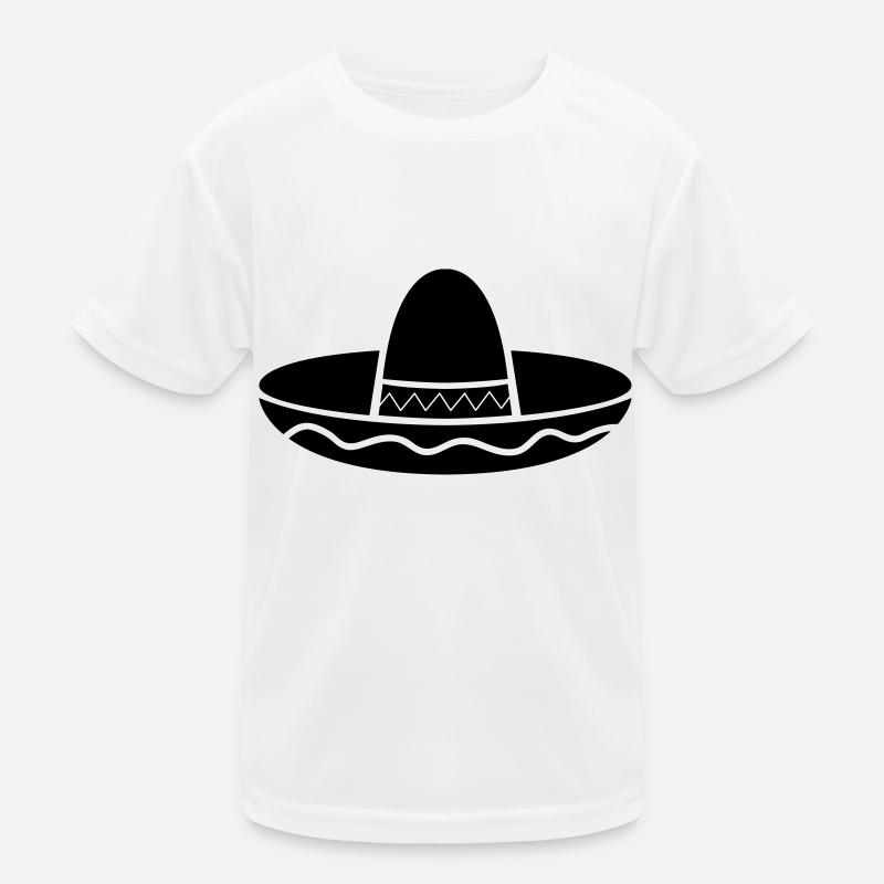 mexico_hut_01 T-shirt sport Enfant