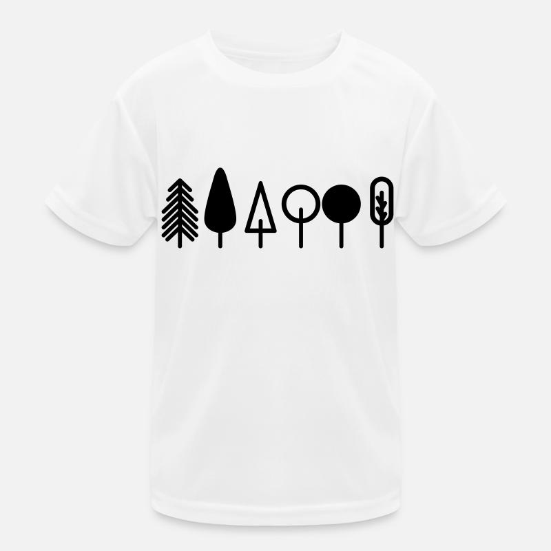 Trees Kids Functional T-Shirt