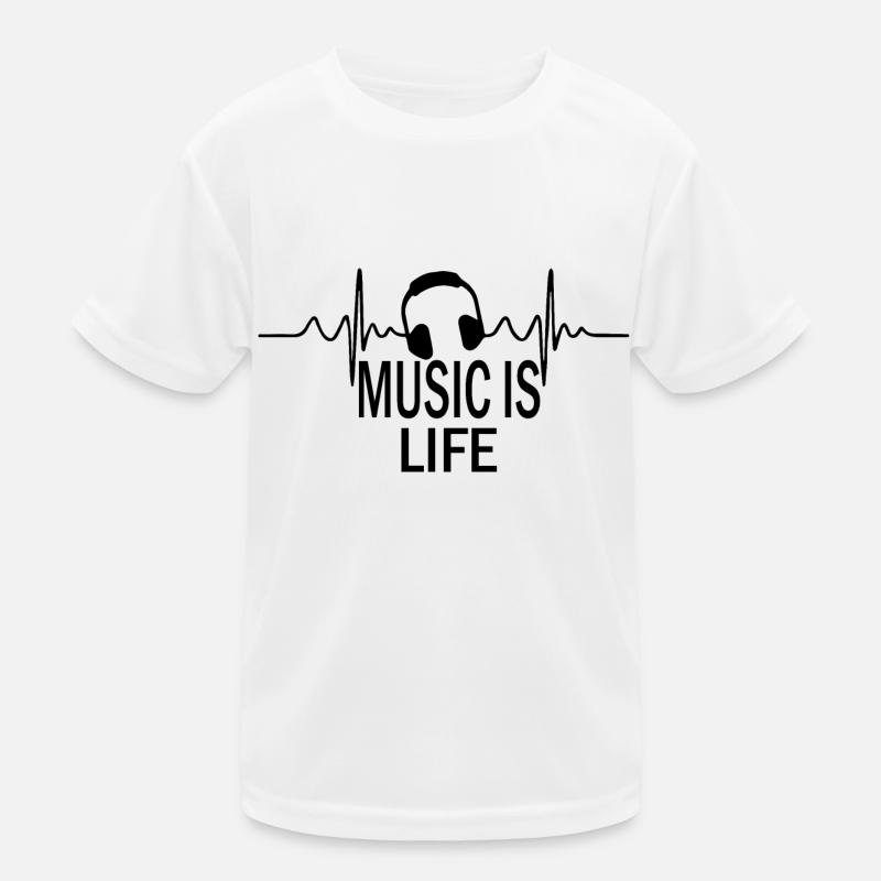 Rock Music Rock and Roll Kids Functional T-Shirt