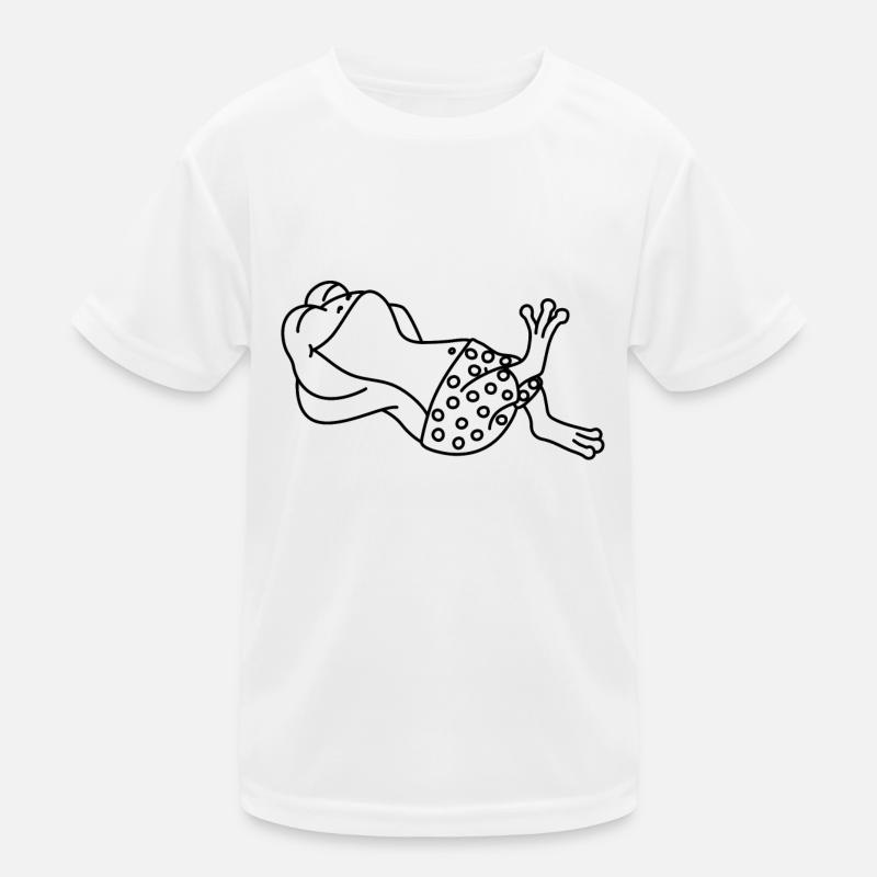 Frosch Kinder Funktions-T-Shirt
