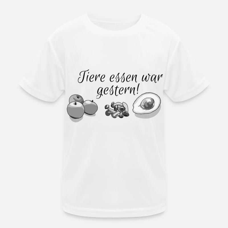 Tiere essen war gestern Kinder Funktions-T-Shirt