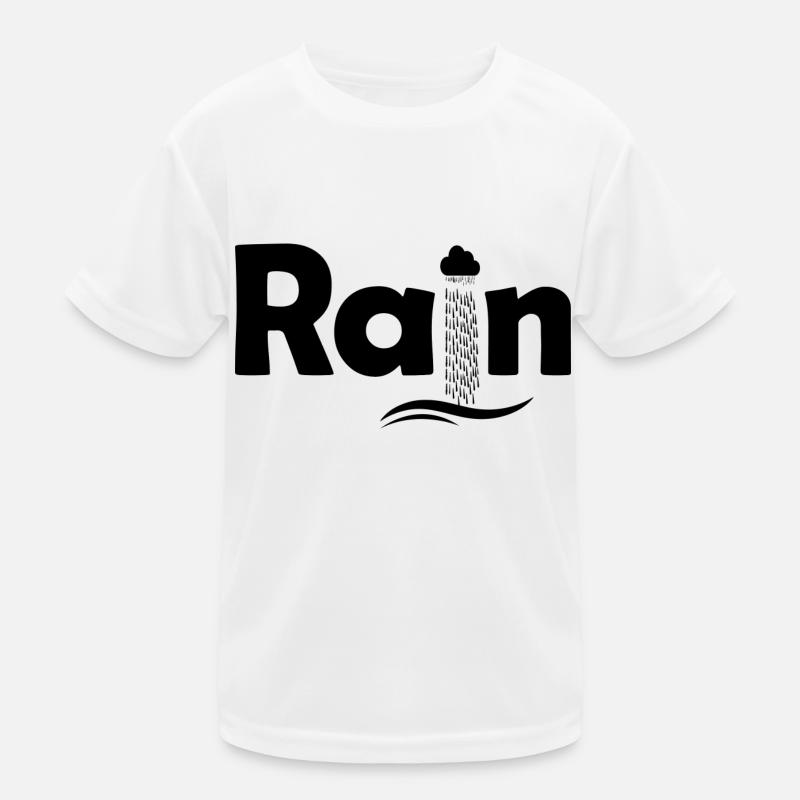 Rain Kinder Funktions-T-Shirt