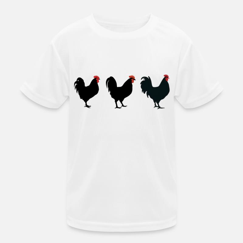 Poulets rebelles T-shirt sport Enfant