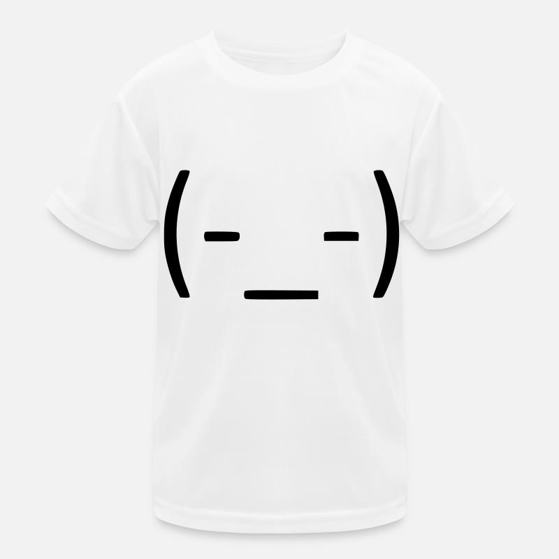 Just keep calm! 😑 - Kids Functional T-Shirt - white