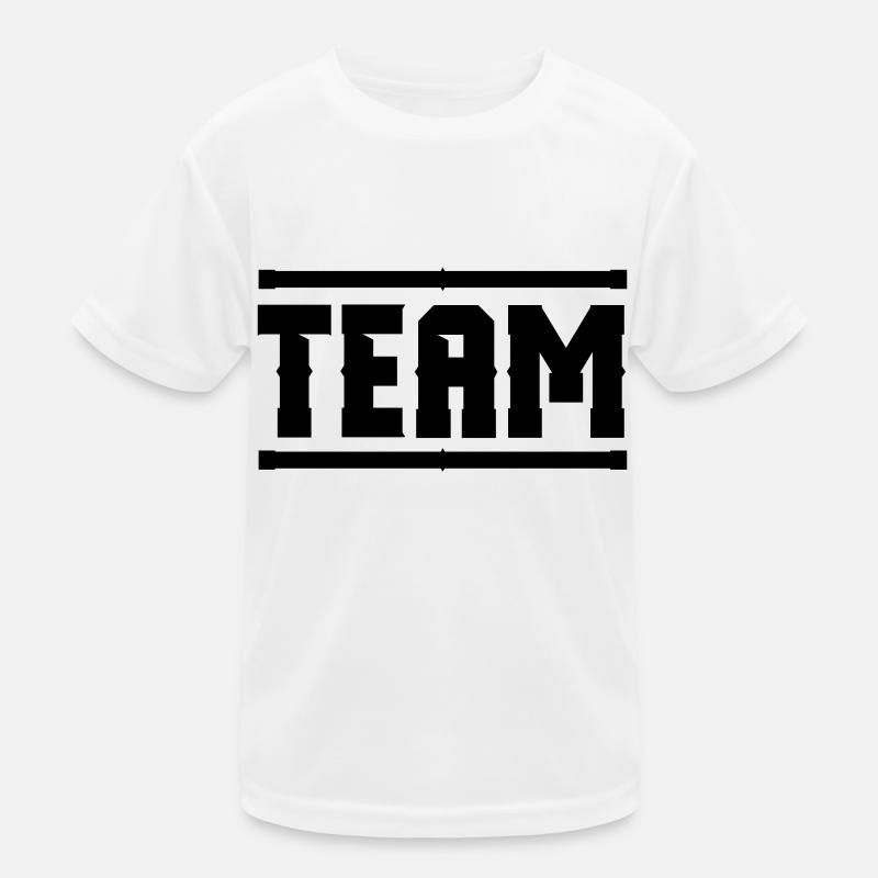 team Kinder Funktions-T-Shirt