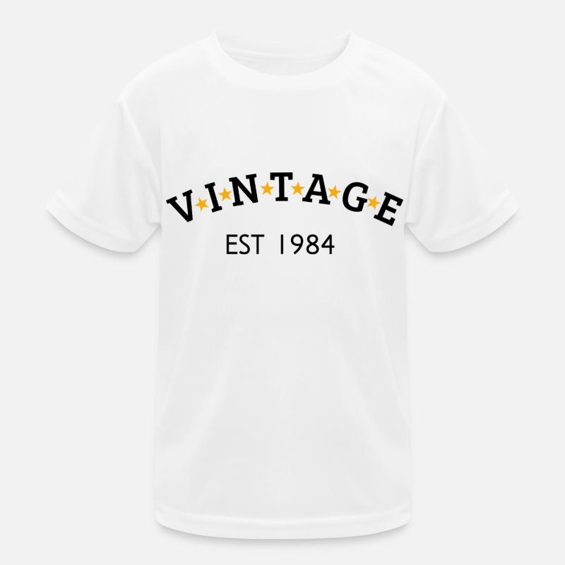 Vintage est 1984 T-shirt sport Enfant
