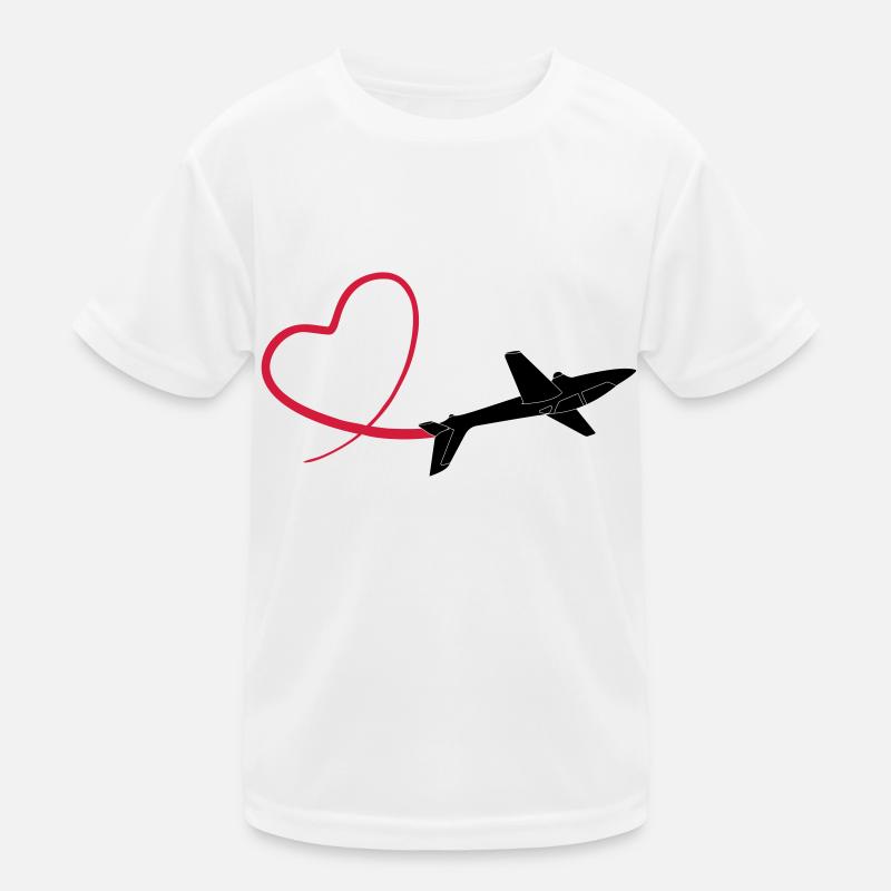 sailplane fox glider Kids Functional T-Shirt