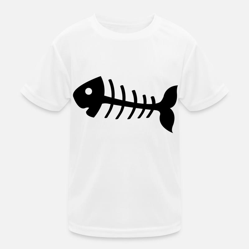fischgraete Kinder Funktions-T-Shirt