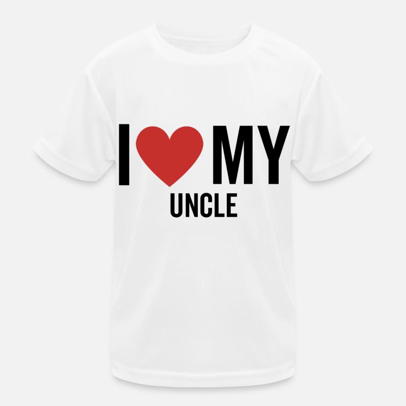 J’aime mon oncle T-shirt sport Enfant