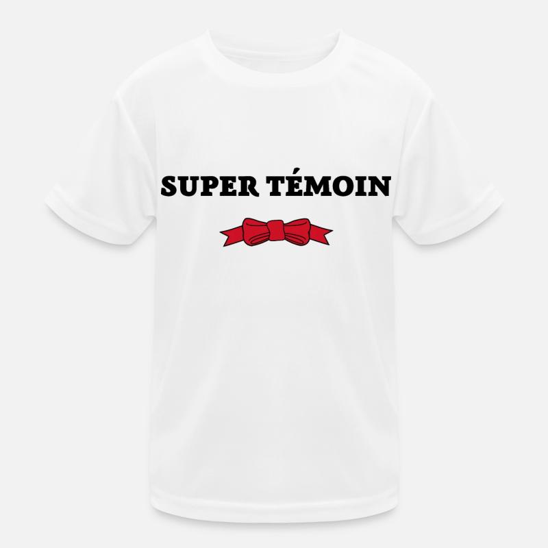 Super Témoin T-shirt sport Enfant
