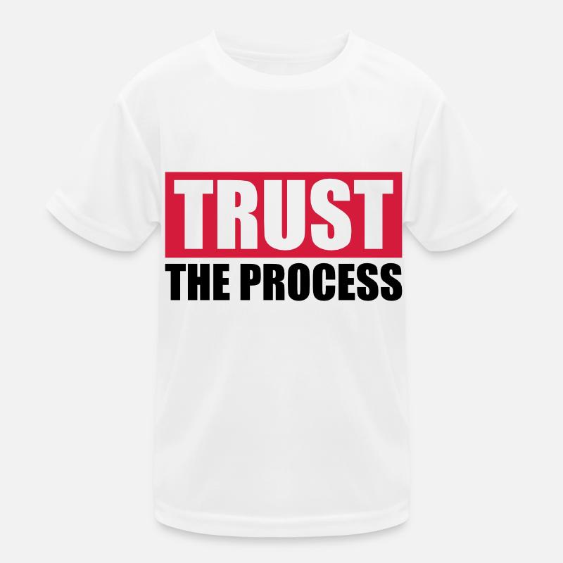 faire confiance au processus Devis T-shirt sport Enfant