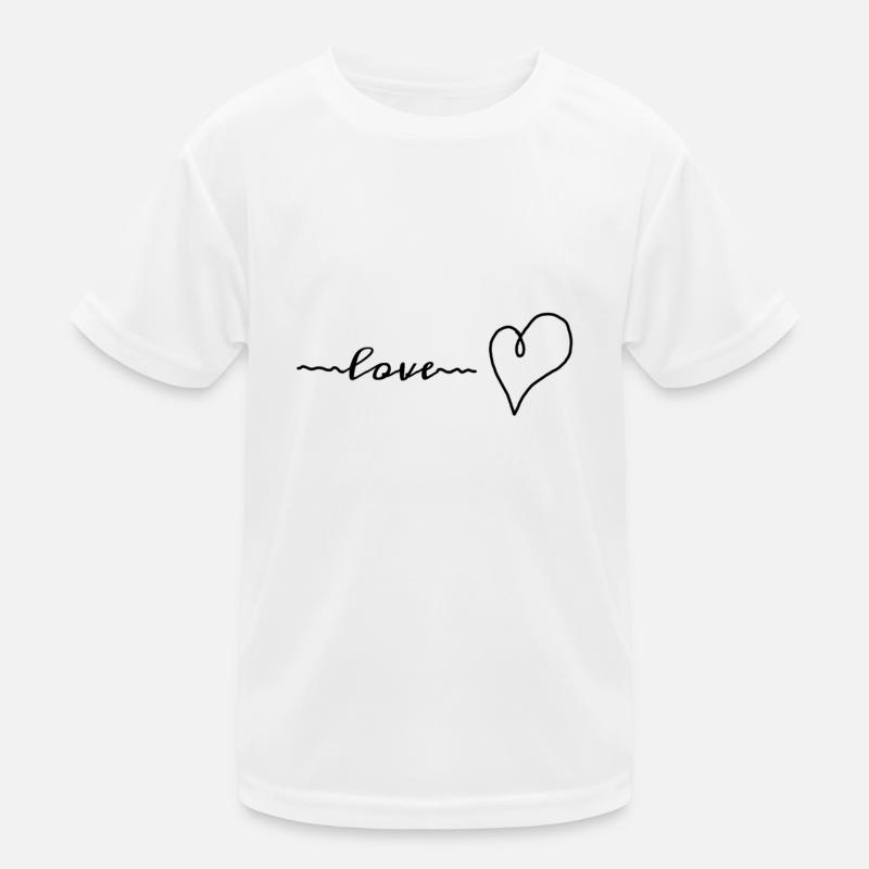 Liebe Kinder Funktions-T-Shirt