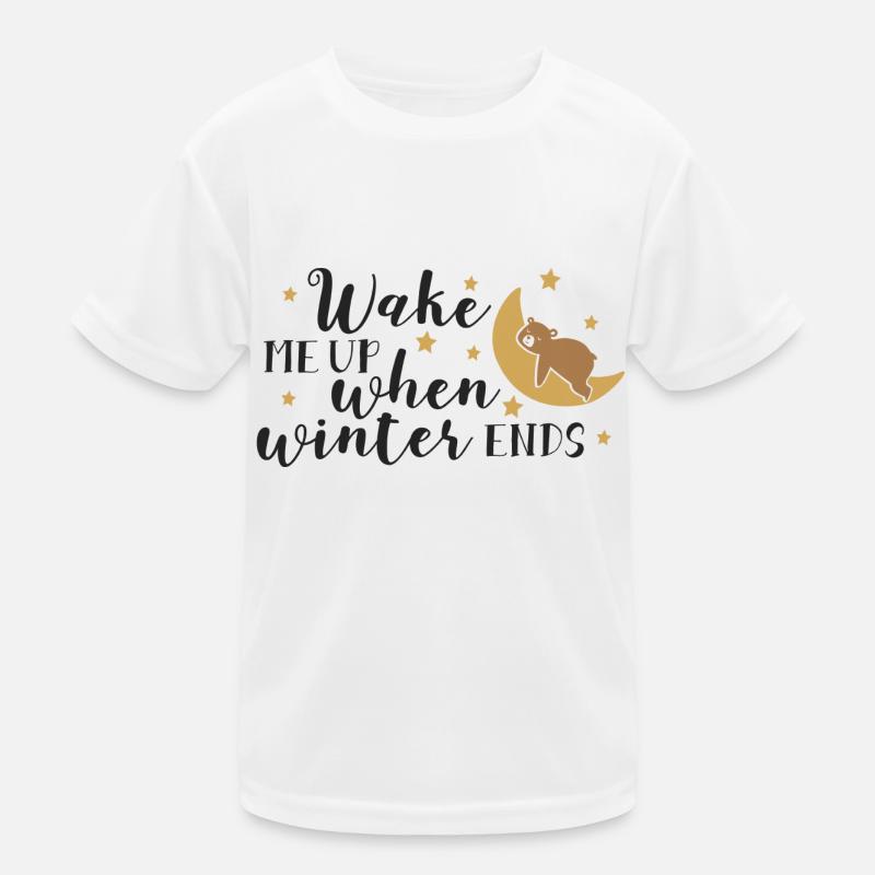 Wake me up when... Kids Functional T-Shirt