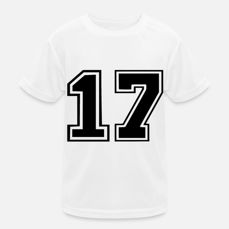 17 Kinder Funktions-T-Shirt
