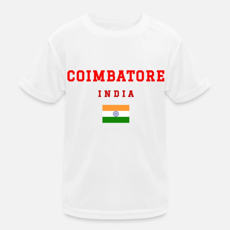 Coimbatore Indien Kinder Funktions-T-Shirt