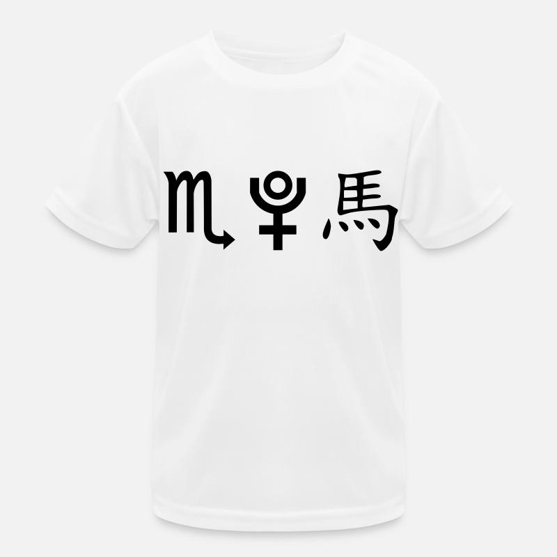 Scorpion Pluton Cheval T-shirt sport Enfant