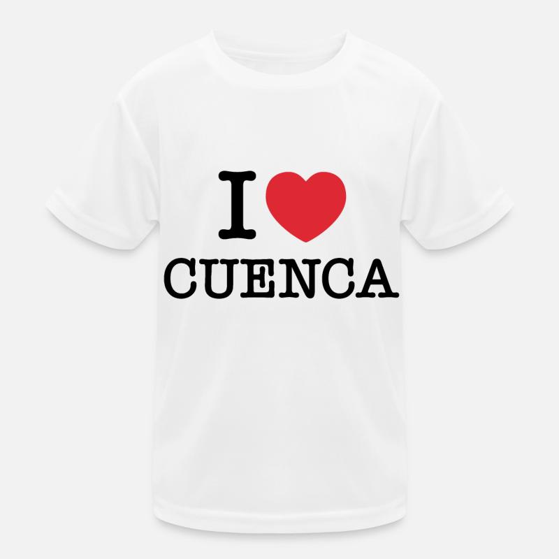 Ich liebe Cuenca | Cuenca | I Herz Cuenca | Spanien Kinder Funktions-T-Shirt