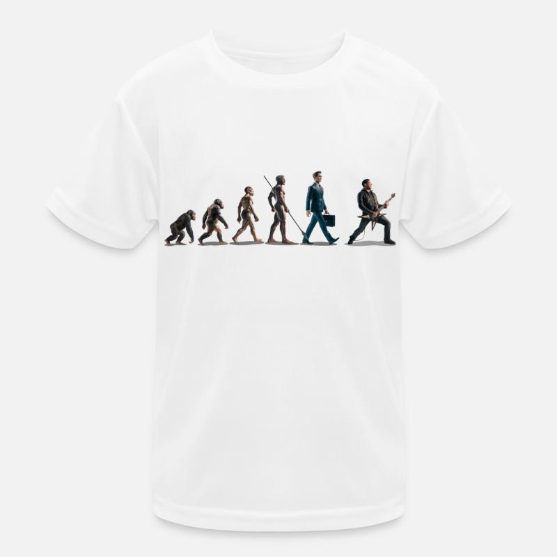 Evolution Guitar Player 06 2024 4 Kinder Funktions-T-Shirt