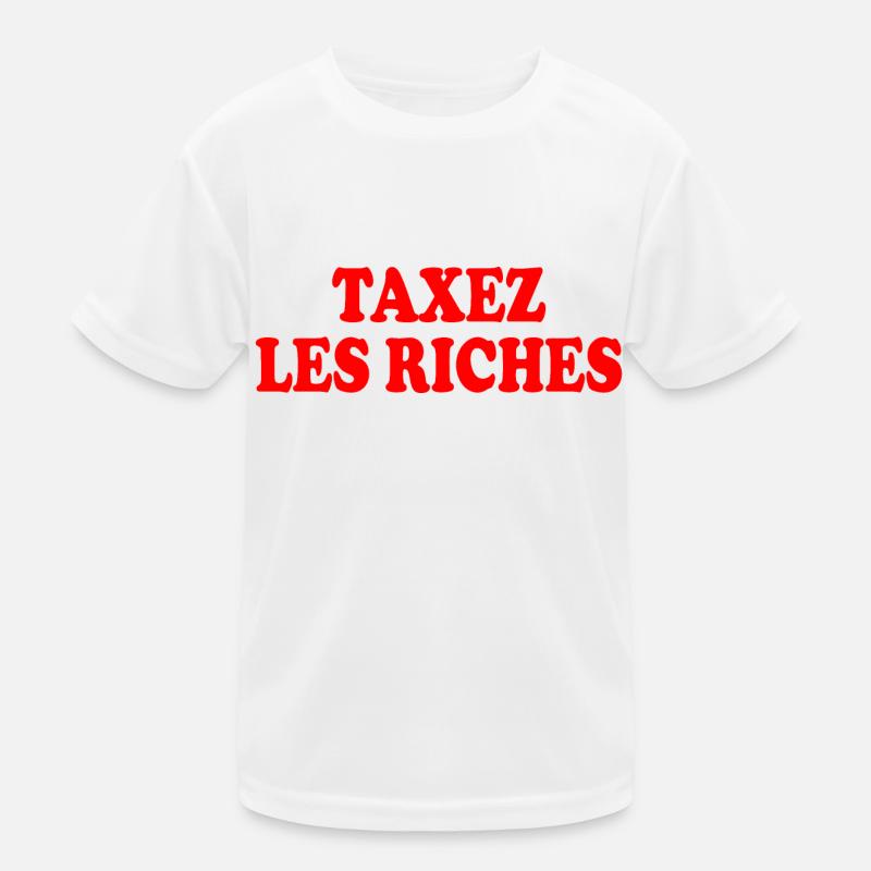 Besteuerung der Reichen Kinder Funktions-T-Shirt