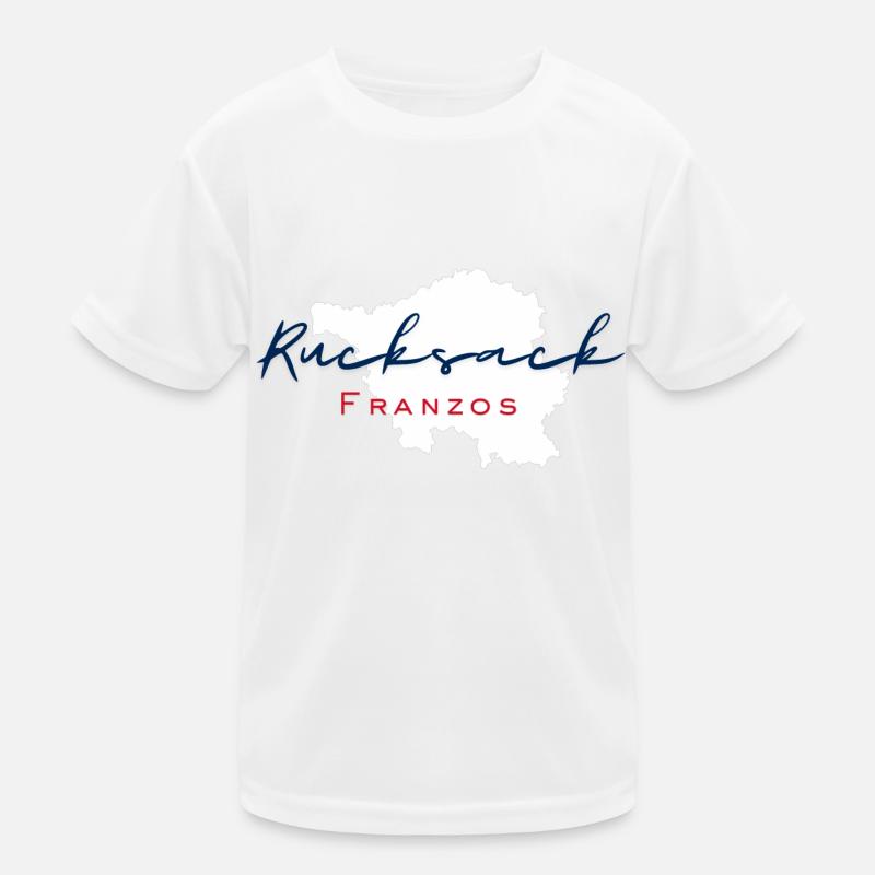 Backpack French Kids Functional T-Shirt