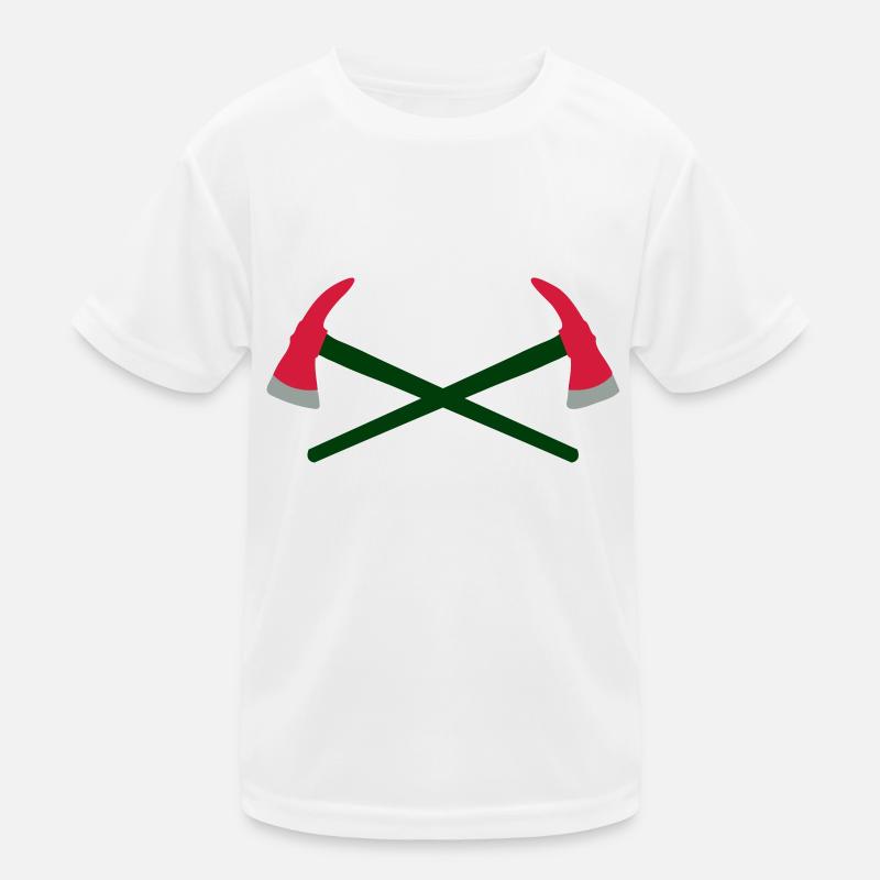 fire fighter Kids Functional T-Shirt