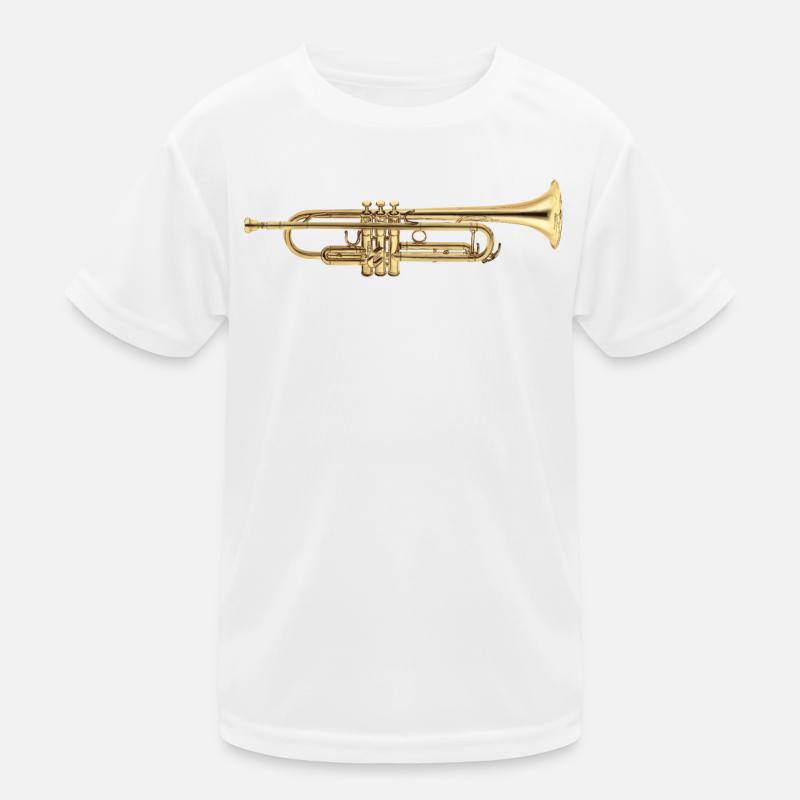 Trompete Kinder Funktions-T-Shirt