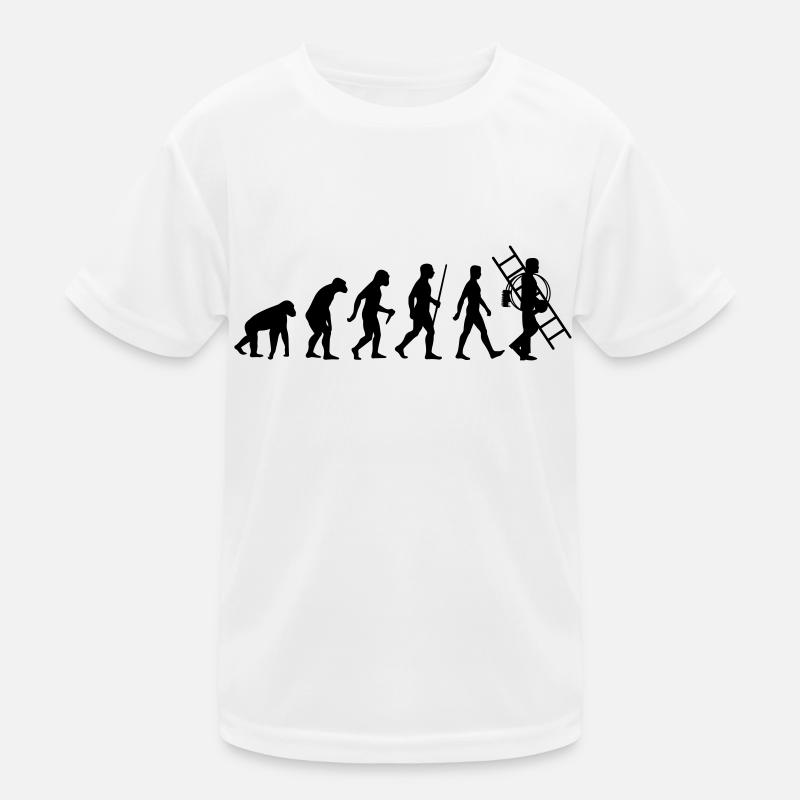 Evolution Schornsteinfeger Kinder Funktions-T-Shirt