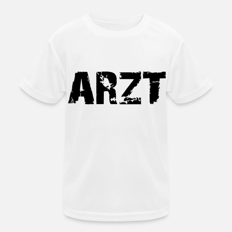 arzt_deutsch Kinder Funktions-T-Shirt