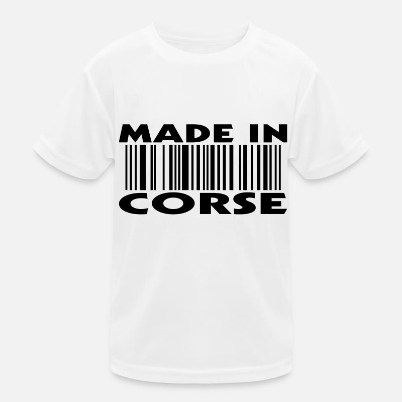 Made in CORSE (1c) Kids Functional T-Shirt
