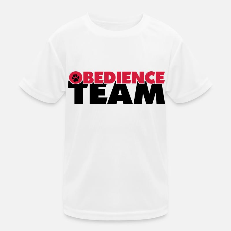 obedienceteam4 Kinder Funktions-T-Shirt