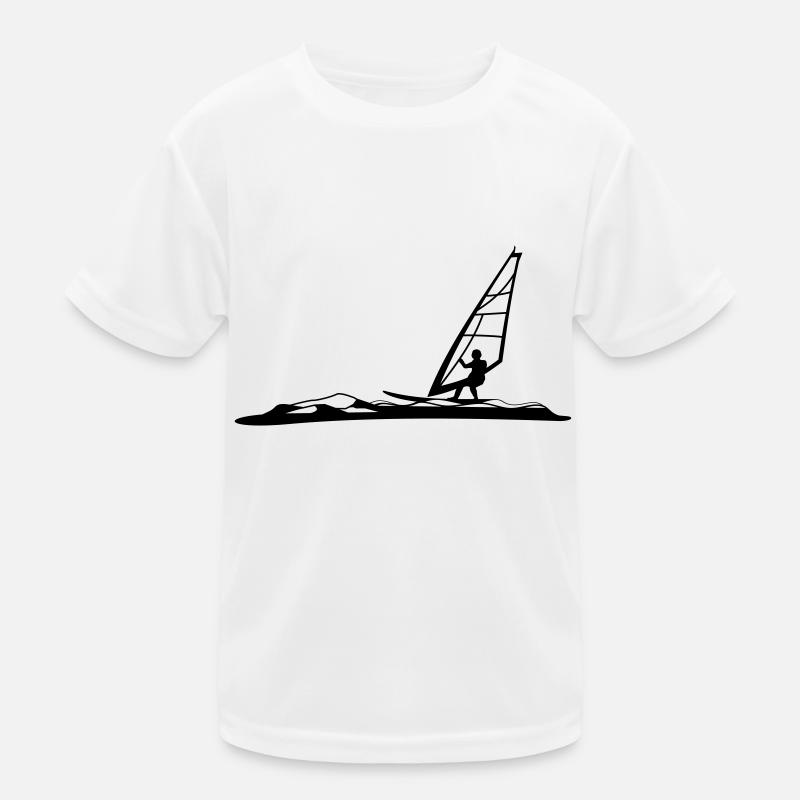 Surfer Kinder Funktions-T-Shirt