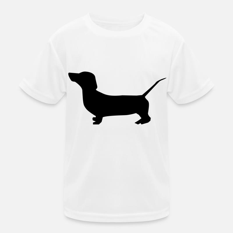 dog dackel Kinder Funktions-T-Shirt