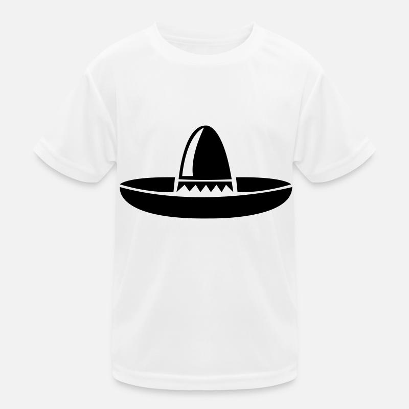 mexico_hut Kinder Funktions-T-Shirt